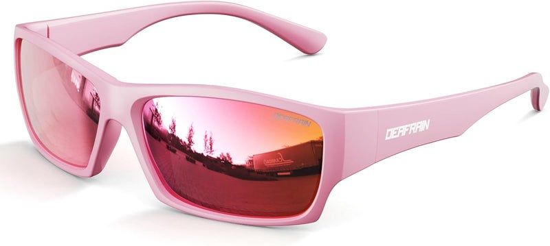 DEAFRAIN Store Kids Sunglasses Boys Girls Youth Polarized Unbreakable Flexible Sports Baseball Glasses for Teen Age 5-12 - Image 1